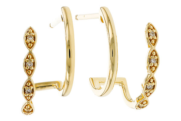 K275-04104: EARRINGS .03 TW