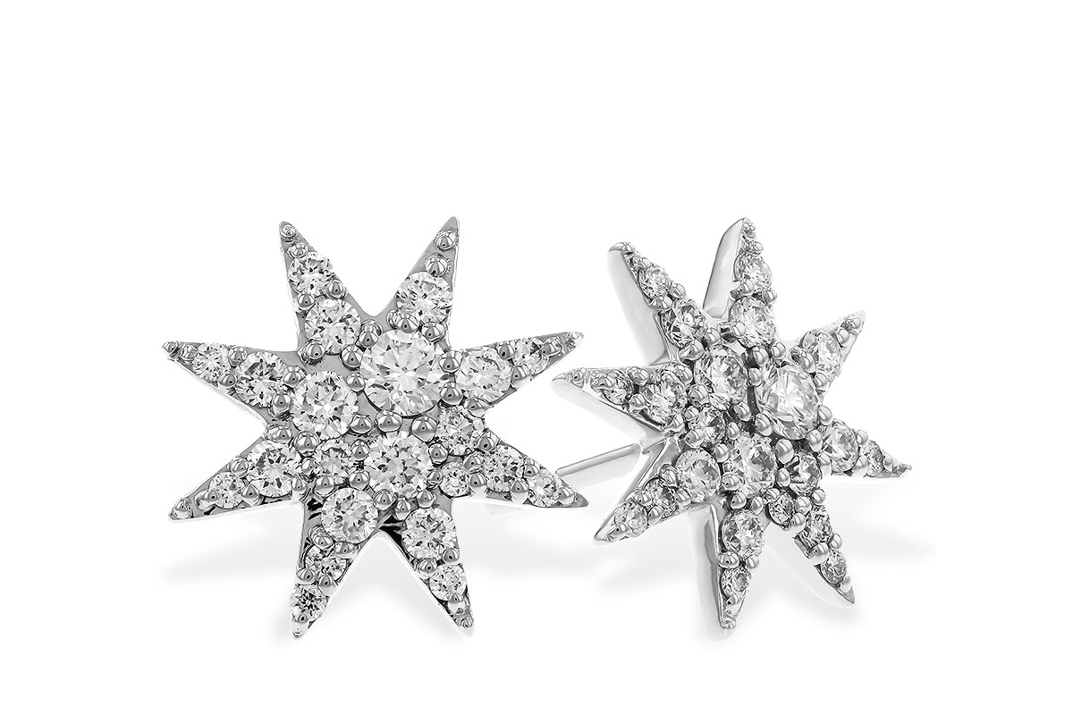 K275-06850: EARRINGS .50 TW