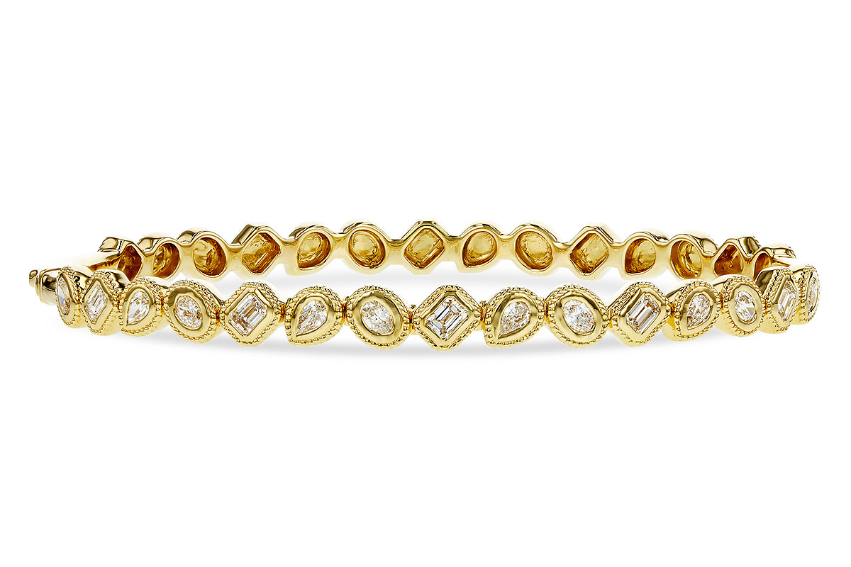 K275-07804: BANGLE 1.00 TW FANCY CUT DIAS