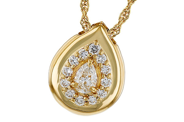 K275-08713: NECKLACE .19 P.S. .36 TW