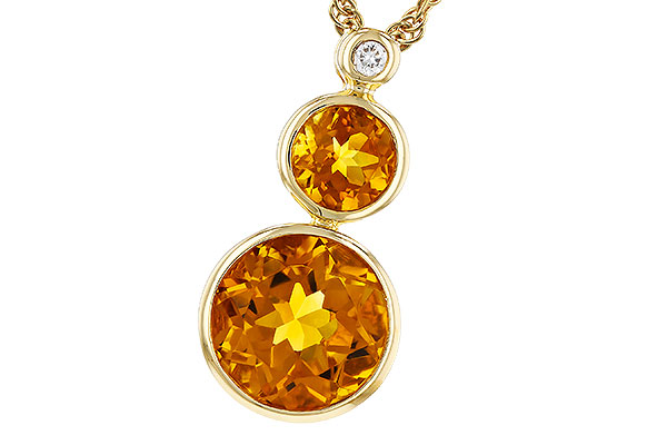 K275-91395: NECK 2.03 CITRINE 2.05 TGW (5MM / 8MM CIT)