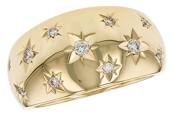 K275-91422: LDS DIA WEDDING RING .18 TW