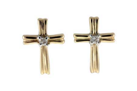L000-53222: EARRINGS .03 TW