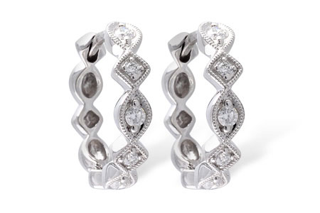 L001-36822: EARRINGS .22 TW