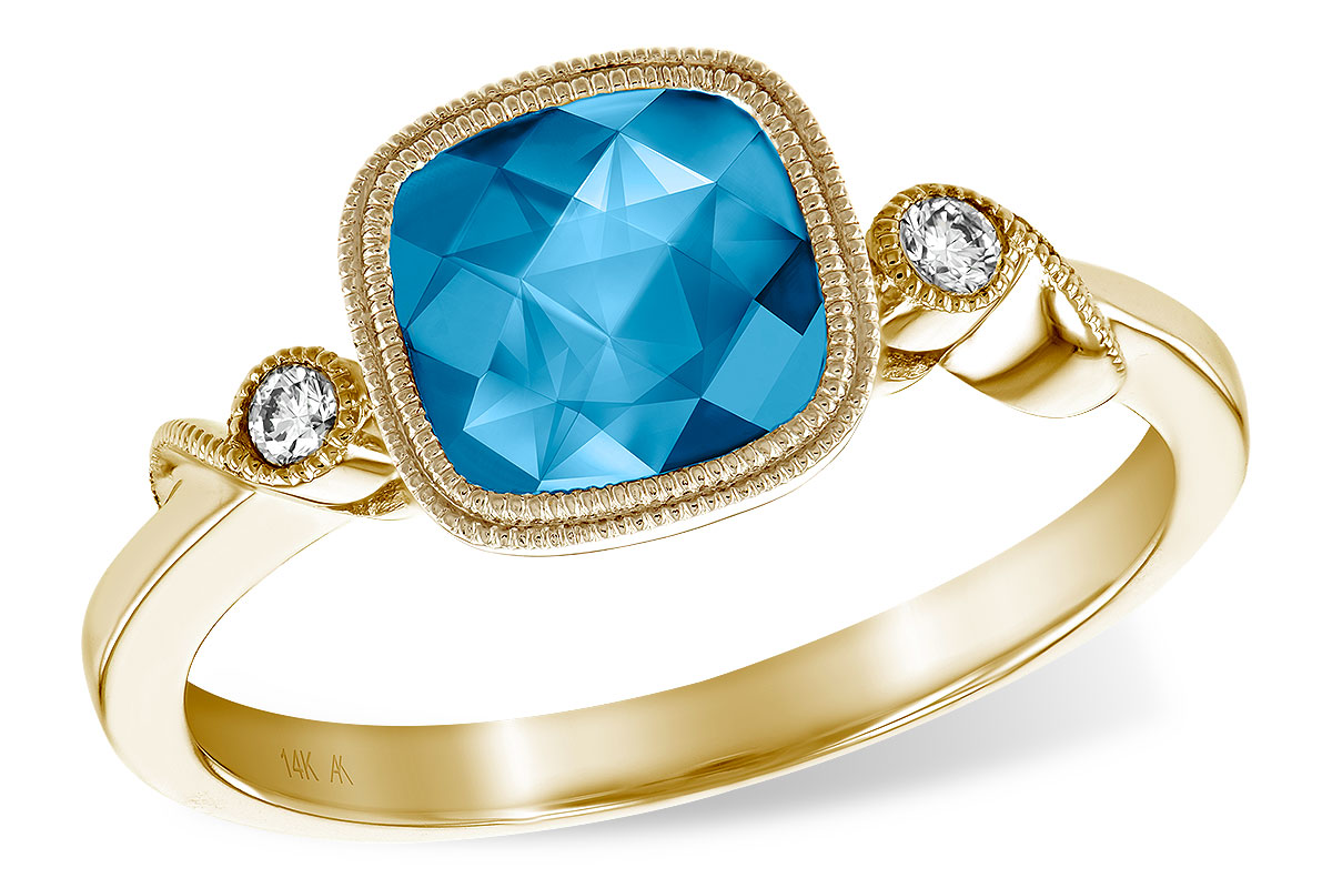 L186-88677: LDS RG 1.66 BLUE TOPAZ 1.71 TGW