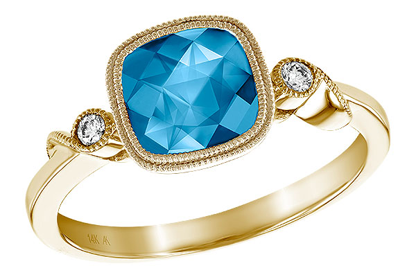 L186-88677: LDS RG 1.66 BLUE TOPAZ 1.71 TGW
