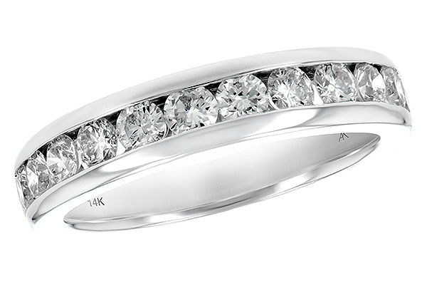L188-71422: LDS WED RG 1.00 TW (12 STONES)
