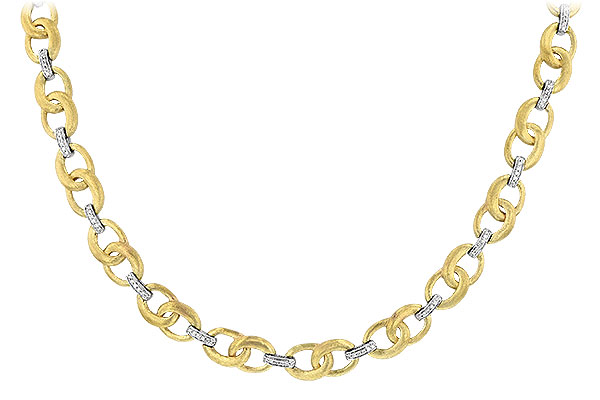 L189-61377: NECKLACE .60 TW (17 INCHES)