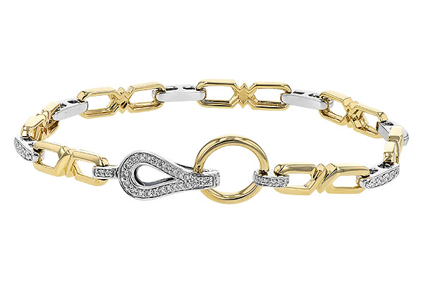L189-63231: BRACELET .62 TW