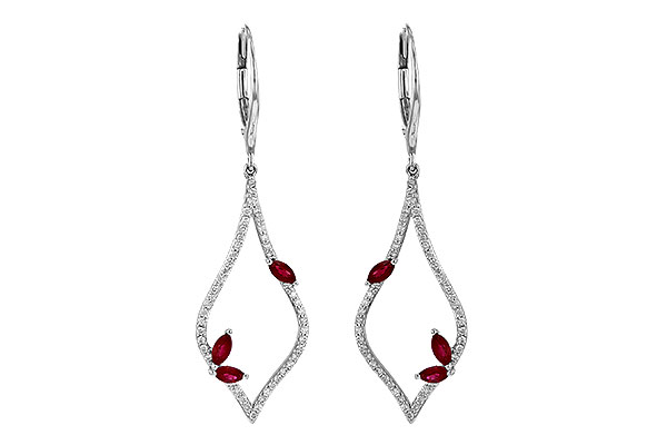 L190-45959: EARR .60 RUBY .95 TGW