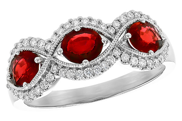 L273-22331: LDS WED RG 1.10 TW RUBY 1.35 TGW (6x4MM RUBY)