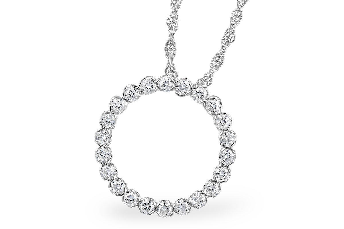L273-24095: NECKLACE .50 TW