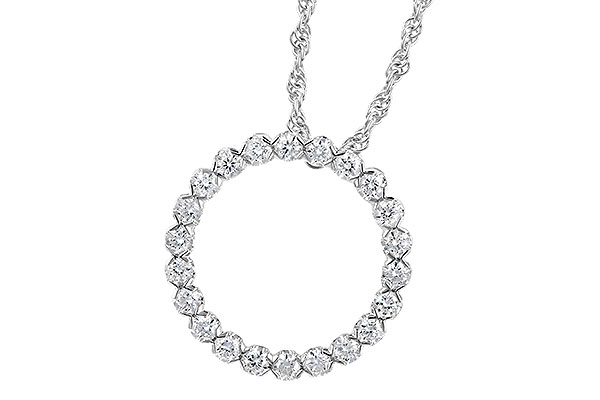 L273-24095: NECKLACE .50 TW