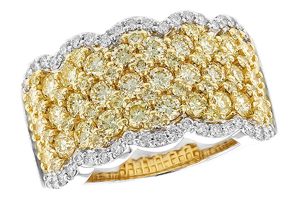 L274-11377: LDS DIA WED RG 1.90 YELLOW DIAS 2.20 TW