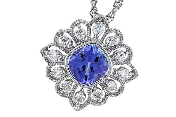 L274-12359: NECK .98 TANZANITE 1.24 TGW (6MM TANZ)