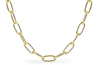 L274-15059: PAPERCLIP SM (18IN, 2.40MM, 14KT, LOBSTER CLASP)