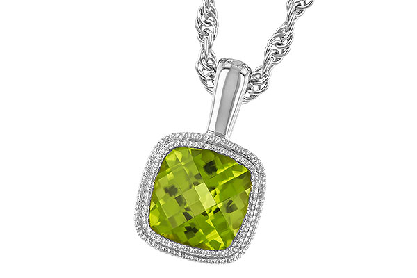 L274-15086: NECKLACE .95 CT PERIDOT