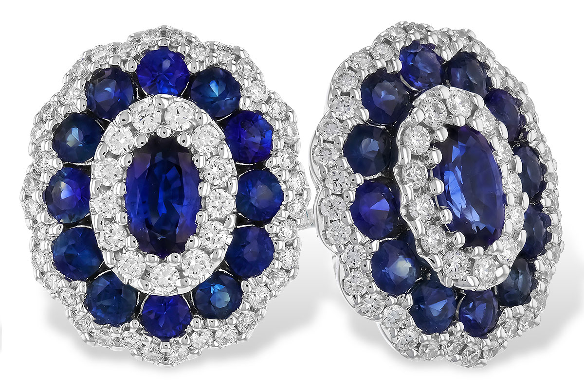 L274-17804: EARR 1.77 TW SAPPHIRE 2.24 TGW (5x3MM SAPP)