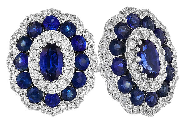 L274-17804: EARR 1.77 TW SAPPHIRE 2.24 TGW (5x3MM SAPP)
