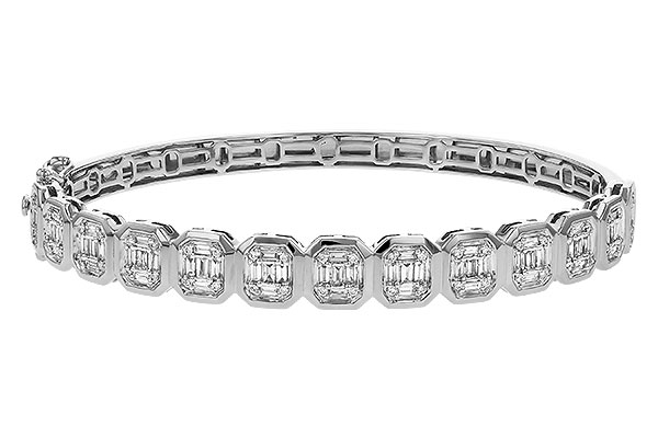 L275-00522: BANGLE .81 TW BAGUETTE 1.00 TW