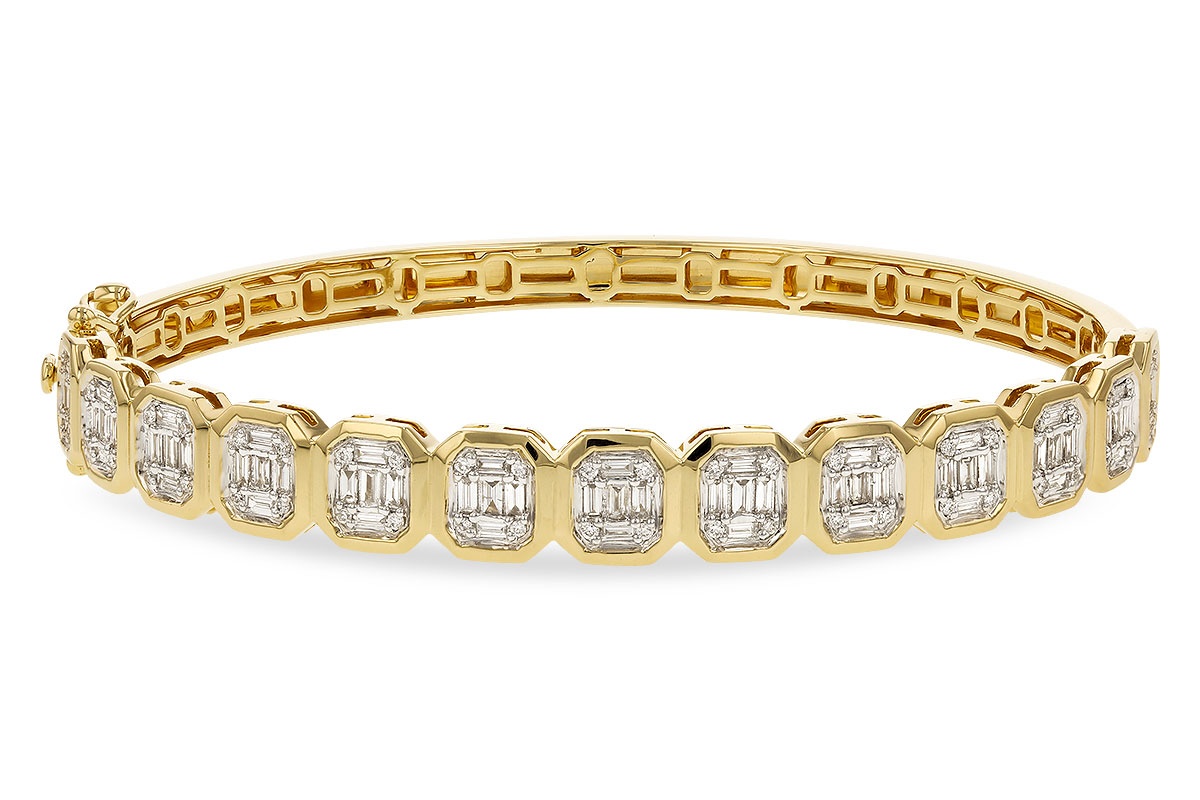 L275-00522: BANGLE .81 TW BAGUETTE 1.00 TW