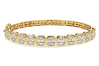 L275-00522: BANGLE .81 TW BAGUETTE 1.00 TW