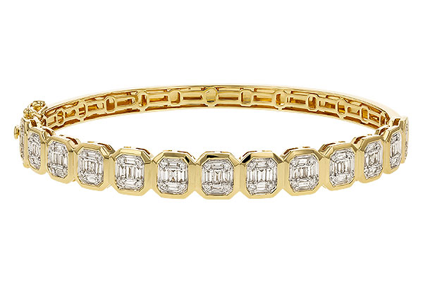 L275-00522: BANGLE .81 TW BAGUETTE 1.00 TW