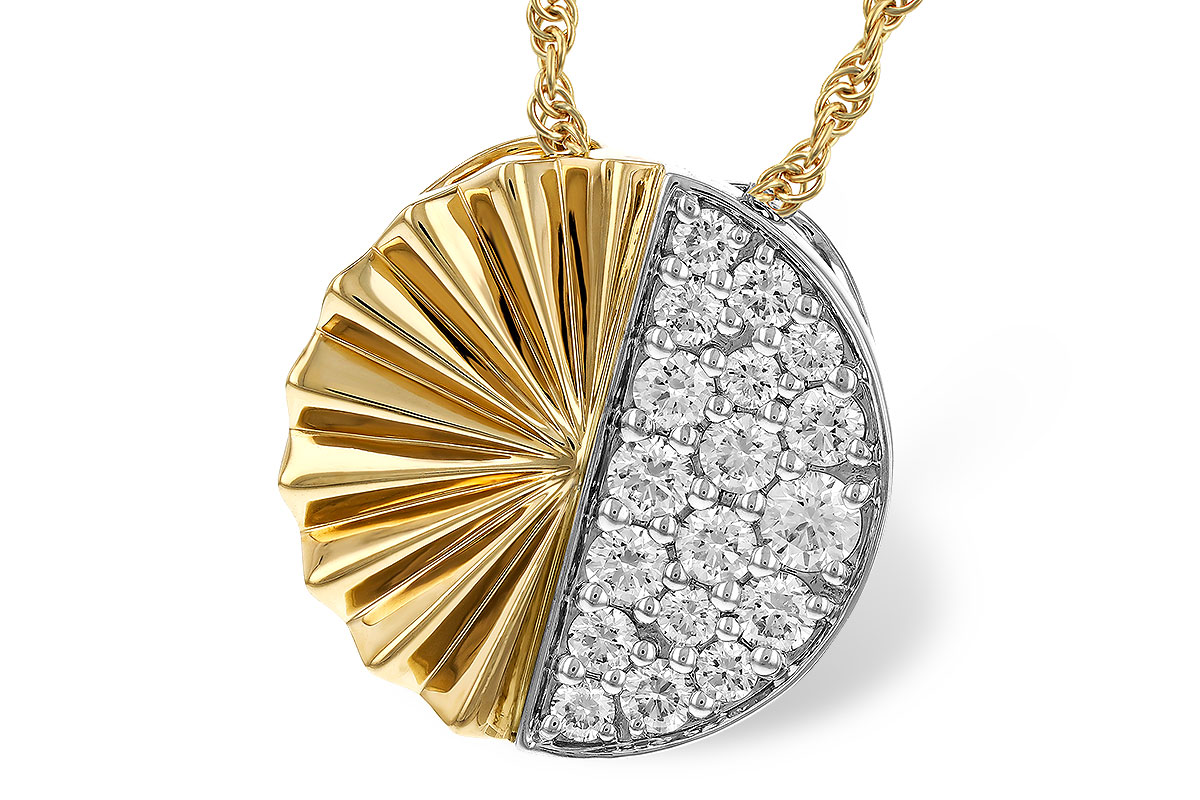 L275-06822: NECKLACE .50 TW