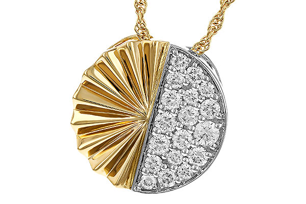 L275-06822: NECKLACE .50 TW