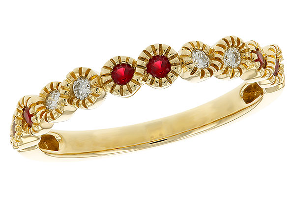 L275-06886: LDS WED RG .16 TW RUBY .25 TGW