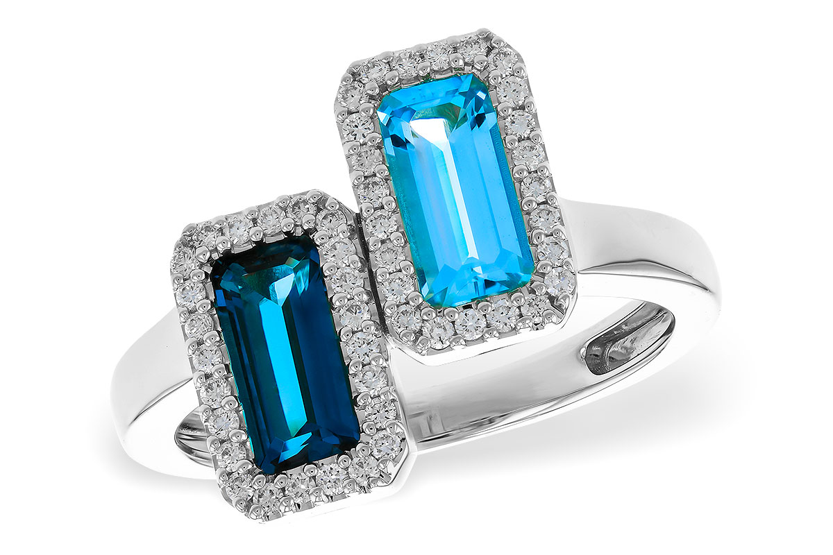 L275-08650: LDS RG 1.68 TW BLUE TOPAZ 1.90 TGW