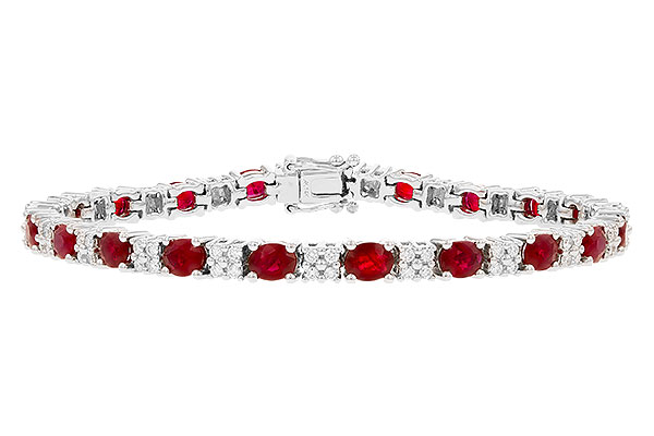 M000-46877: BRACELET 7.10 RUBY 7.92 TGW