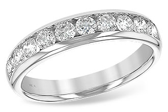 M093-24159: LDS WED RG .75 TW (10 STONES)