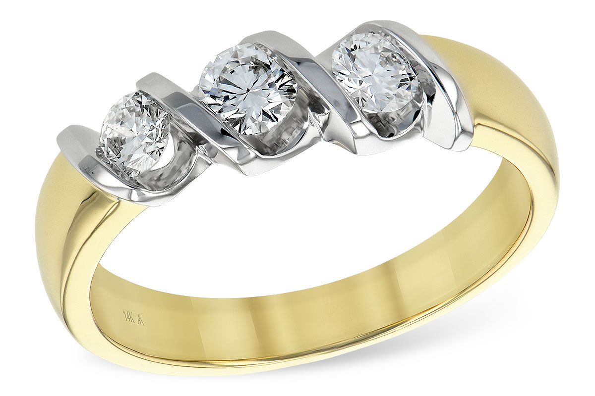 M093-25013: LDS WED RING .20 BR .50 TW