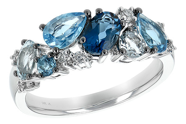 M189-55086: LDS RG 2.05 BLUE TOPAZ 2.16 TGW