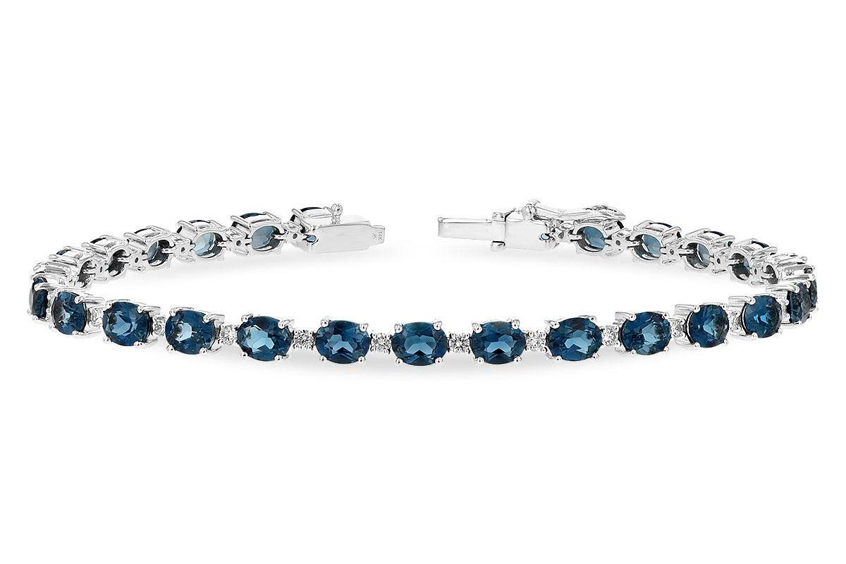 M189-56831: BRACELET 8.97 LONDON BLUE TPZ 9.55 TGW
