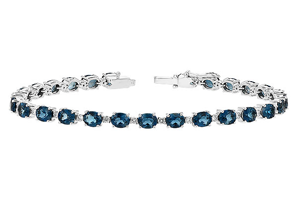 M189-56831: BRACELET 8.97 LONDON BLUE TPZ 9.55 TGW