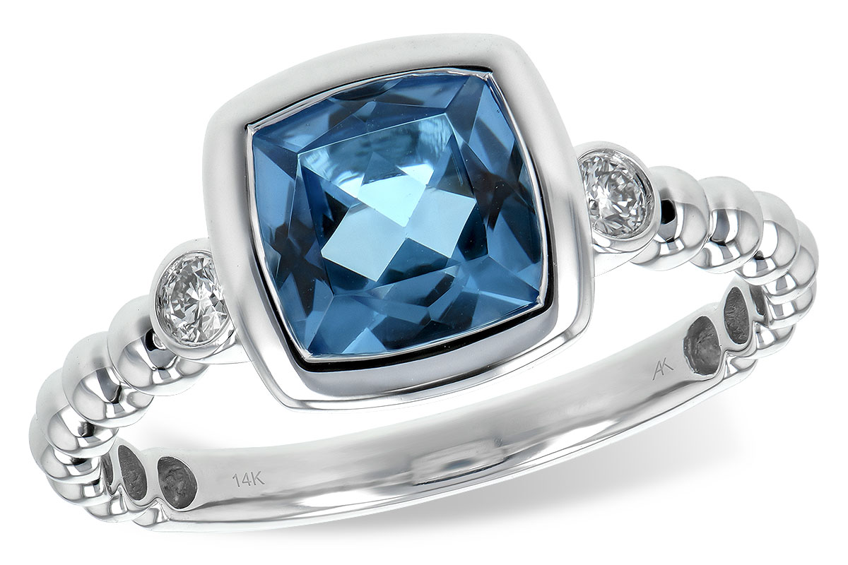 M189-56877: LDS RG 1.57 BLUE TOPAZ 1.65 TGW