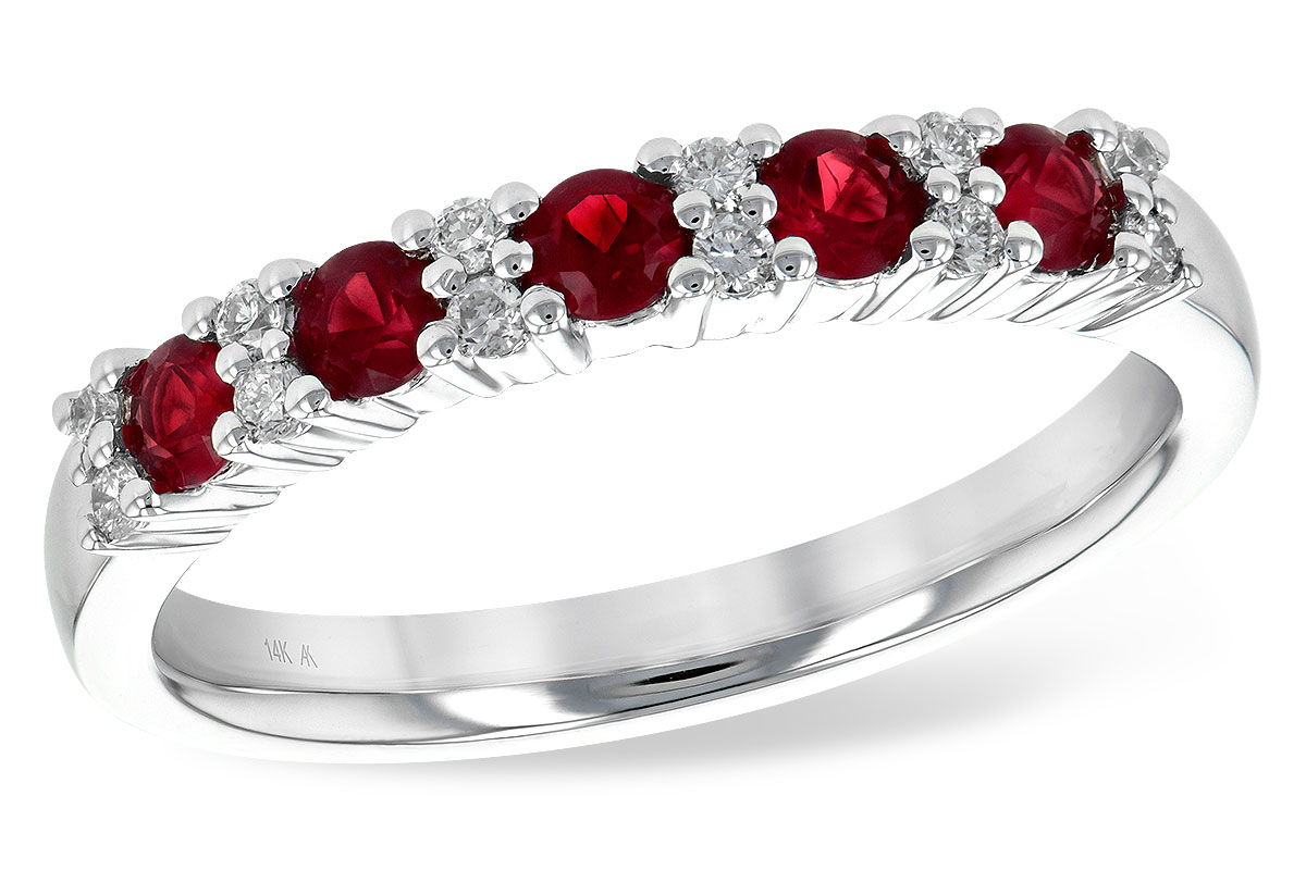 M190-46904: LDS WED RG .44 RUBY .58 TGW