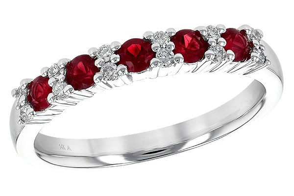 M190-46904: LDS WED RG .44 RUBY .58 TGW