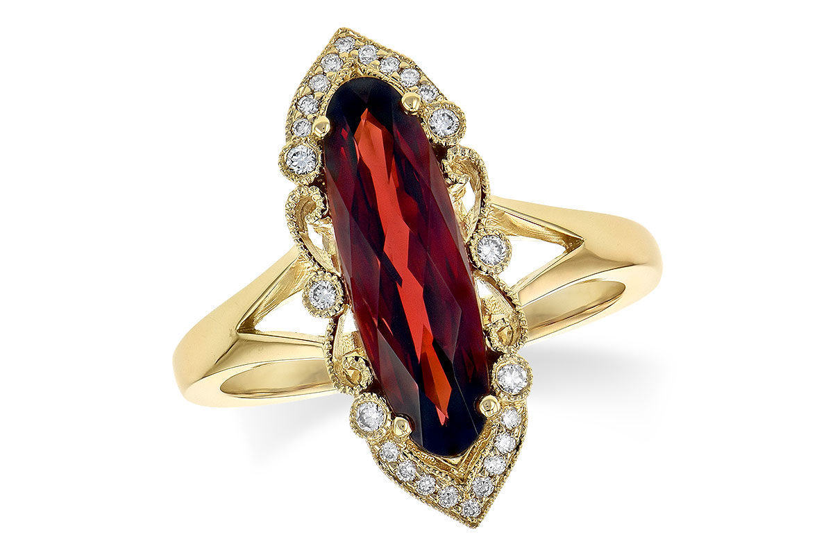 M190-51431: LDS RG 2.58 GARNET 2.70 TGW