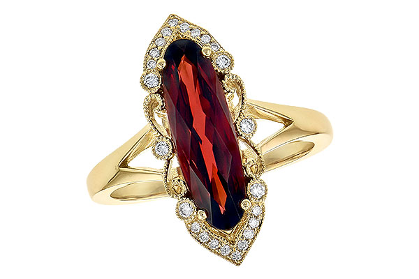 M190-51431: LDS RG 2.58 GARNET 2.70 TGW
