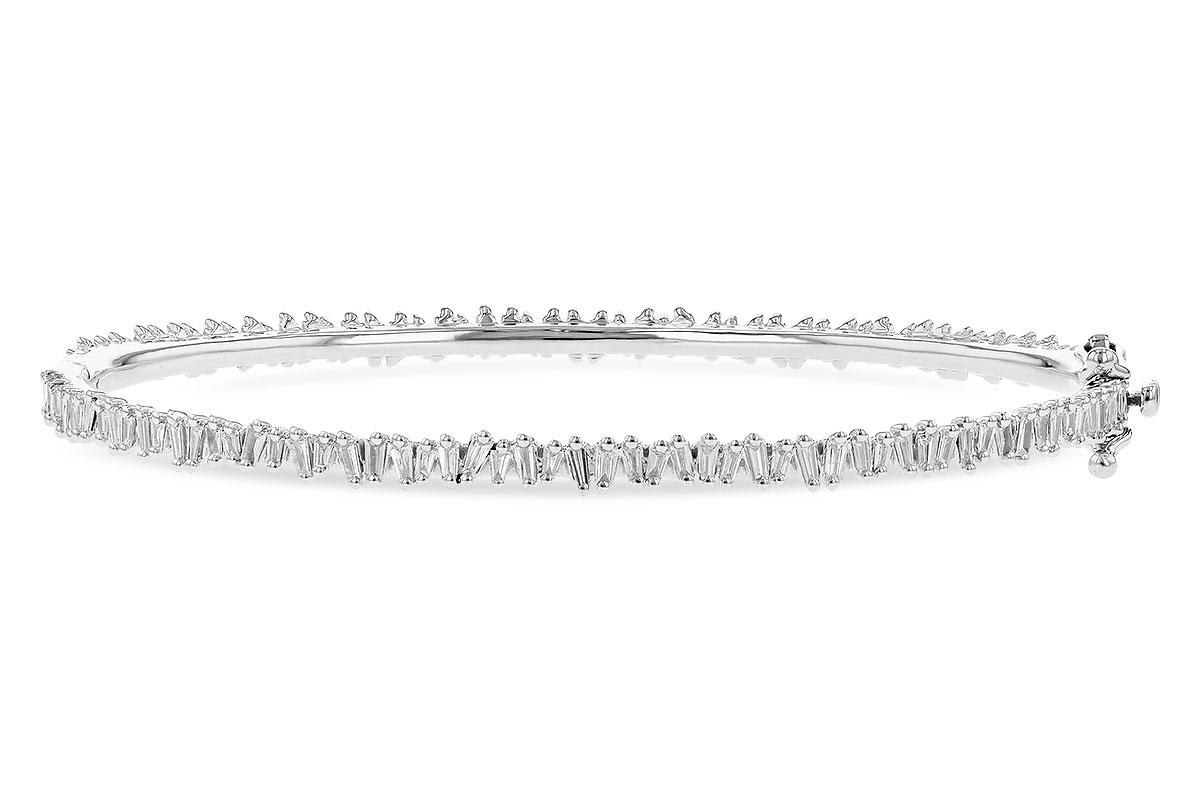 M273-19595: BANGLE .75 TW BAGUETTE DIAS