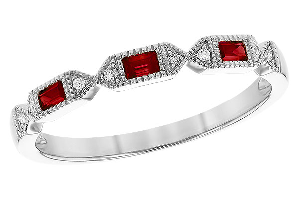 M273-21440: LDS WED RG .12 RUBY .14 TGW