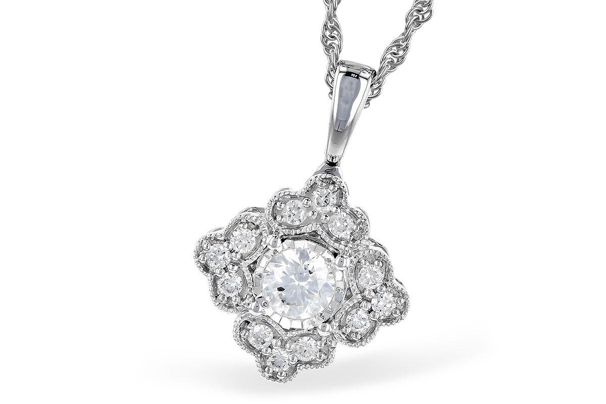 M273-22340: NECKLACE .15 BR .25 TW