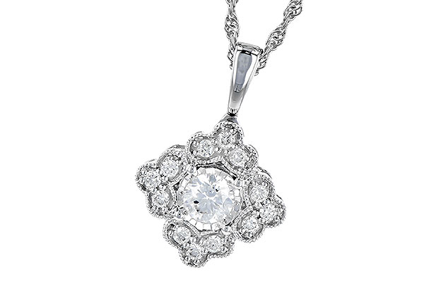 M273-22340: NECKLACE .15 BR .25 TW