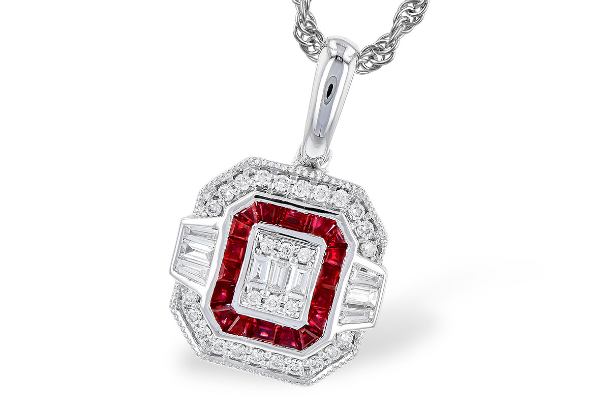 M274-09559: NECK .29 TW RUBY .48 TGW
