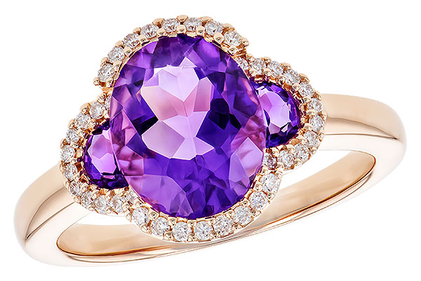 M274-10477: LDS RG 2.44 TW AMETHYST 2.60 TGW