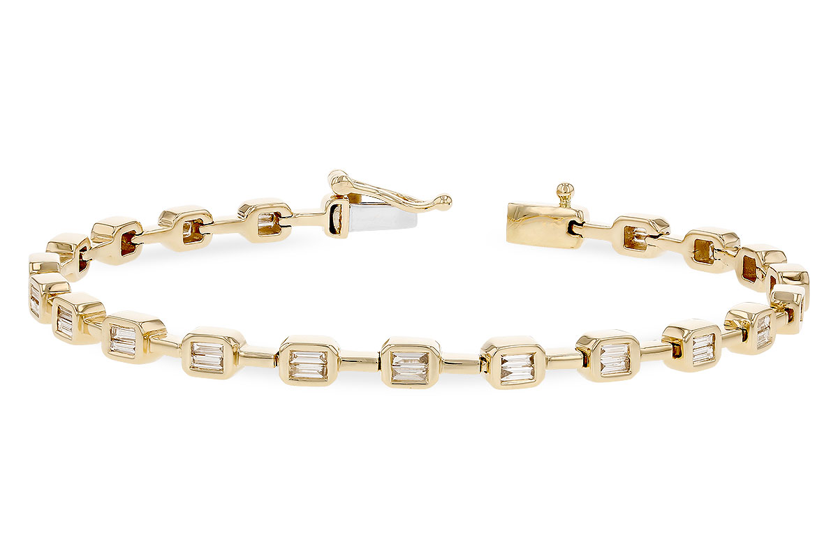M274-14131: BRACELET .90 TW BAGUETTE