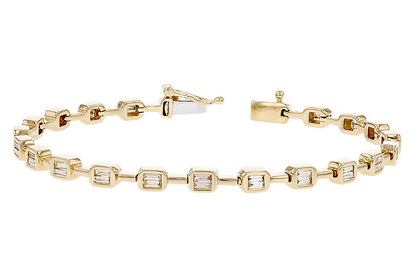 M274-14131: BRACELET .90 TW BAGUETTE